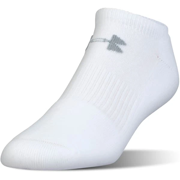 UNDER ARMOUR Boys' Charged Cotton No Show Socks, 6 Pack 4 UNDER ARMOUR Boys' Charged Cotton No Show Socks, 6 Pack - Image 2