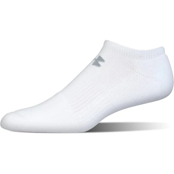 UNDER ARMOUR Boys' Charged Cotton No Show Socks, 6 Pack 6 UNDER ARMOUR Boys' Charged Cotton No Show Socks, 6 Pack - Image 4