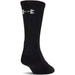 UNDER ARMOUR Boys' Charged Cotton Crew Socks, 6 Pack -Activewear Of Kid Shop 2023889 001 alt4