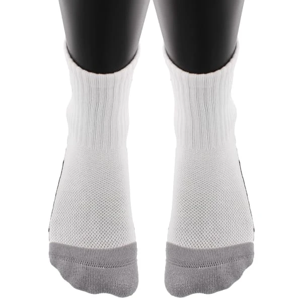 ADIDAS Boys' Grade School Vertical Stripe Crew Socks, White, 6 Pack 9 ADIDAS Boys' Grade School Vertical Stripe Crew Socks, White, 6 Pack - Image 7