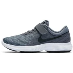 NIKE Boys' Revolution 4 PS(Pre School) Running Shoe -Activewear Of Kid Shop 2047896 005 alt1