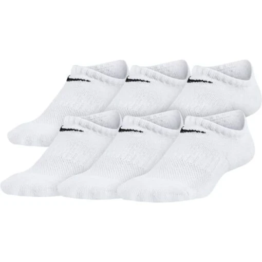 NIKE Boys' Performance Cushioned No-Show Training Socks, 6-Pack -Activewear Of Kid Shop 2051501 101 main