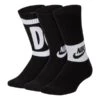 NIKE Big Boys' Performance Cushioned Crew Training Socks, 3-Pack -Activewear Of Kid Shop 2051503 010 main