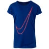 NIKE Little Girls' Crossover Swoosh Short-Sleeve Tunic Top