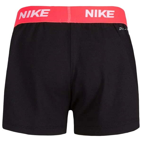 NIKE Little Girls' Essentials Dri-FIT Shorts 4 NIKE Little Girls' Essentials Dri-FIT Shorts - Image 2