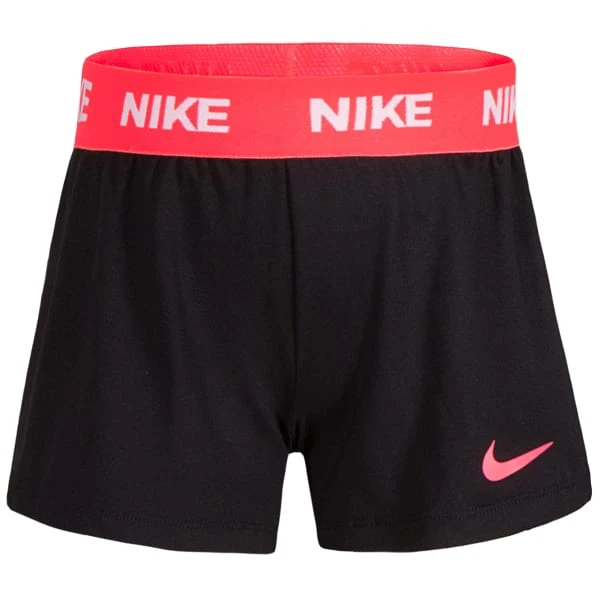 NIKE Little Girls' Essentials Dri-FIT Shorts 3 NIKE Little Girls' Essentials Dri-FIT Shorts