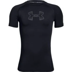 UNDER ARMOUR Boys' HeatGear Armour Short-Sleeve Shirt