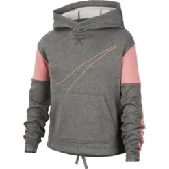 NIKE Girls' Therma Pullover Hoodie