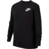 NIKE Girls' Crew Neck Pullover Fleece Top -Activewear Of Kid Shop 2062643 001 main