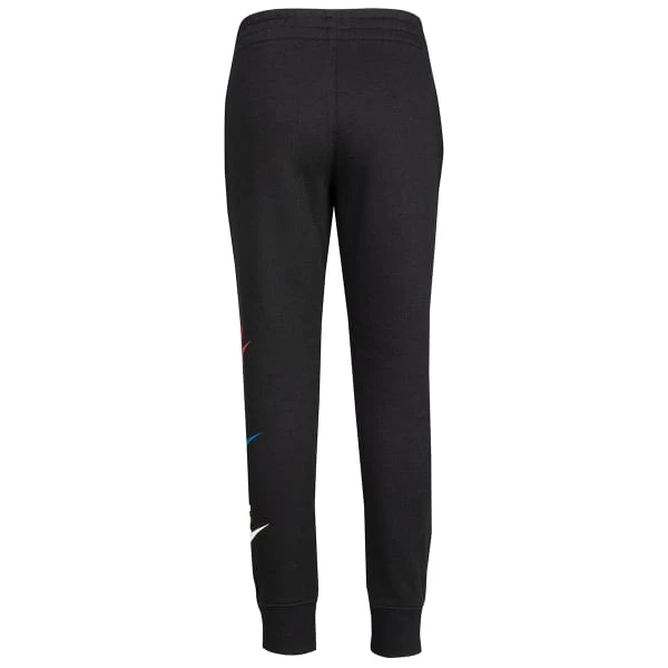 NIKE Little Boys' Multi Futura Swoosh Logo Jogger Pants 4 NIKE Little Boys' Multi Futura Swoosh Logo Jogger Pants - Image 2