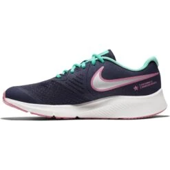 NIKE Girls' Star Runner 2 Sneaker -Activewear Of Kid Shop 2064560 501 alt3