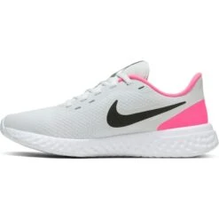 NIKE Little Girls' Revolution 5 Sneaker -Activewear Of Kid Shop 2064565 101 alt3