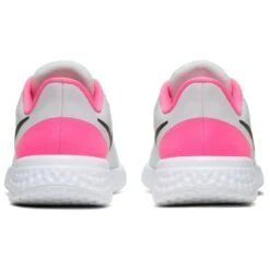 NIKE Little Girls' Revolution 5 Sneaker -Activewear Of Kid Shop 2064565 101 alt5
