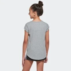 ADIDAS Girls' 3-Stripe Mesh Shorts -Activewear Of Kid Shop 2064738 001 alt3