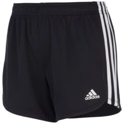 ADIDAS Girls' 3-Stripe Mesh Shorts