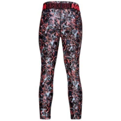 UNDER ARMOUR Girls' HeatGear Printed Crop Capri -Activewear Of Kid Shop 2065343 001 alt3