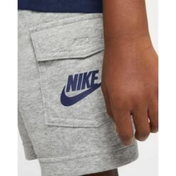 NIKE Boys' Sportswear Short & Shirt Set, 2 Piece -Activewear Of Kid Shop 2066196 402 alt4