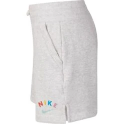 NIKE Girls' NSW Fleece Shorts 13 NIKE Girls' NSW Fleece Shorts -Activewear Of Kid Shop 2068250 101 alt2