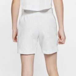 NIKE Girls' NSW Fleece Shorts 15 NIKE Girls' NSW Fleece Shorts -Activewear Of Kid Shop 2068250 101 alt4