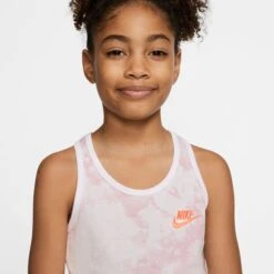 NIKE Girls' NSW Tie Dye UV Reveal Tank Top 9 NIKE Girls' NSW Tie Dye UV Reveal Tank Top -Activewear Of Kid Shop 2068251 611 alt2
