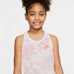 NIKE Girls' NSW Tie Dye UV Reveal Tank Top 10 NIKE Girls' NSW Tie Dye UV Reveal Tank Top -Activewear Of Kid Shop 2068251 611 alt3