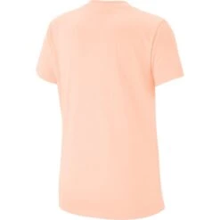 NIKE Girls' 7-16 Dri-Fit Swoosh V-Neck Short-Sleeve Training Tee -Activewear Of Kid Shop 2068253 601 alt1