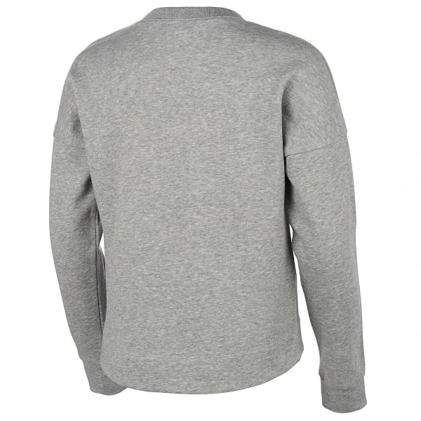 ADIDAS Girls' Linear Logo Crew Neck Sweatshirt 4 ADIDAS Girls' Linear Logo Crew Neck Sweatshirt - Image 2