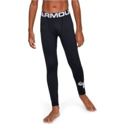 UNDER ARMOUR Boys' ColdGear Armour Leggings -Activewear Of Kid Shop 2070497 001 alt2