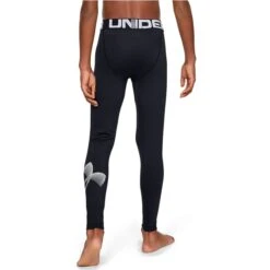 UNDER ARMOUR Boys' ColdGear Armour Leggings -Activewear Of Kid Shop 2070497 001 alt3