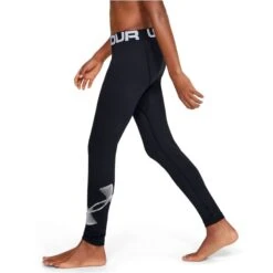 UNDER ARMOUR Boys' ColdGear Armour Leggings -Activewear Of Kid Shop 2070497 001 alt4