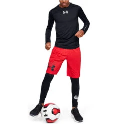 UNDER ARMOUR Boys' ColdGear Armour Leggings -Activewear Of Kid Shop 2070497 001 alt5