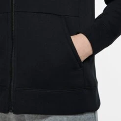 NIKE Girls' Sportwear Full-Zip Hoodie 15 NIKE Girls' Sportwear Full-Zip Hoodie -Activewear Of Kid Shop 2072480 001 alt6