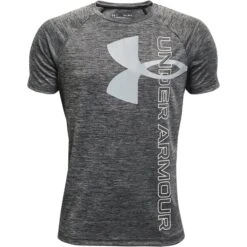 UNDER ARMOUR Boys' UA Tech Hybrid Short Sleeve Tee