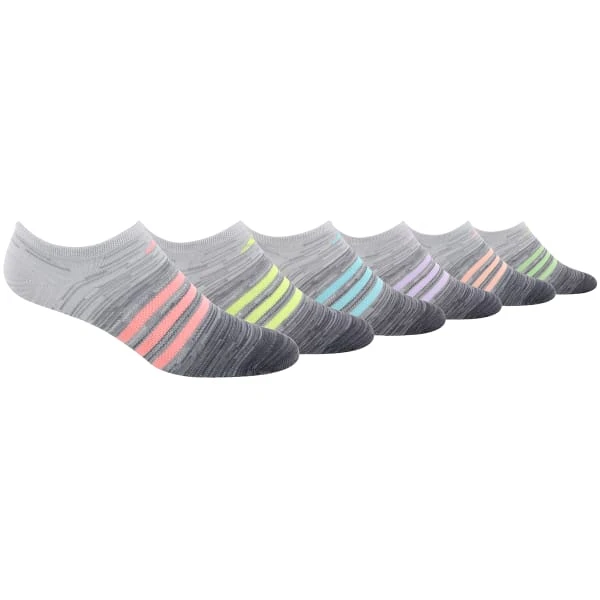 ADIDAS Girls' Superlite No-Show Socks, 6 Pairs 5 ADIDAS Girls' Superlite No-Show Socks, 6 Pairs - Image 3