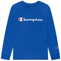 CHAMPION Boys' Classic Long-Sleeve Tee