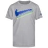 NIKE Boys' Dri-FIT Swoosh Pixel Short Sleeve Tee -Activewear Of Kid Shop 2074522 004 main