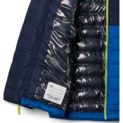 COLUMBIA Boys’ Powder Lite Hooded Jacket -Activewear Of Kid Shop 2074837 405 alt2