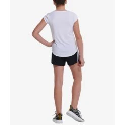 ADIDAS Girls' Climalite Rainbow Foil Short Sleeve Tee -Activewear Of Kid Shop 2075114 101 alt5