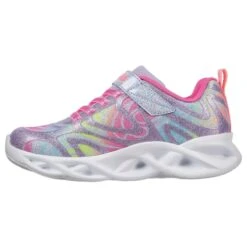 SKECHERS Girls' S Lights: Twisty Brights - Dazzle Flash Sneaker -Activewear Of Kid Shop 2075962 508 alt2