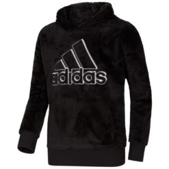 ADIDAS Girls' Fleece Hooded Pullover