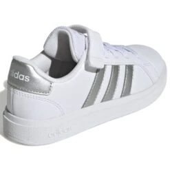 ADIDAS Girls' Grand Court Leather 2.0 Sneakers 13 ADIDAS Girls' Grand Court Leather 2.0 Sneakers -Activewear Of Kid Shop 2081704 007 alt3