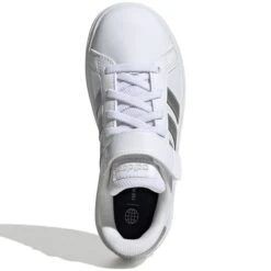 ADIDAS Girls' Grand Court Leather 2.0 Sneakers 14 ADIDAS Girls' Grand Court Leather 2.0 Sneakers -Activewear Of Kid Shop 2081704 007 alt4