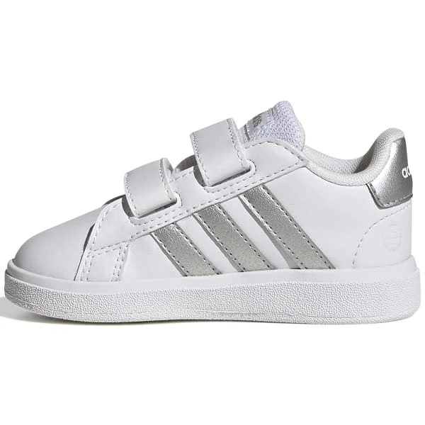 ADIDAS Infant/Toddler Girls' Grand Court Shoes 4 ADIDAS Infant/Toddler Girls' Grand Court Shoes - Image 2