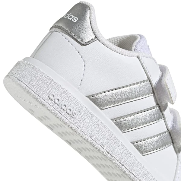 ADIDAS Infant/Toddler Girls' Grand Court Shoes 9 ADIDAS Infant/Toddler Girls' Grand Court Shoes - Image 7