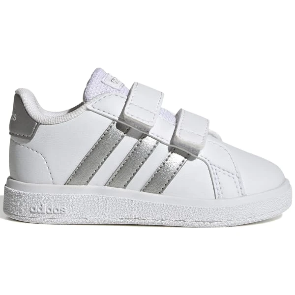 ADIDAS Infant/Toddler Girls' Grand Court Shoes 3 ADIDAS Infant/Toddler Girls' Grand Court Shoes