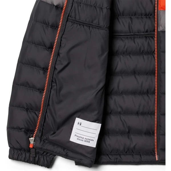 COLUMBIA Boys' Tumble Rock Down Hooded Jacket 5 COLUMBIA Boys' Tumble Rock Down Hooded Jacket - Image 3