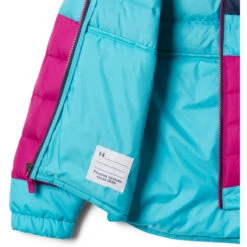 COLUMBIA Girls' Tumble Rock Down Hooded Jacket 7 COLUMBIA Girls' Tumble Rock Down Hooded Jacket -Activewear Of Kid Shop 2082101 609 alt2