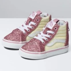 VANS Infant/Toddler Girls' Sk8-Hi Zip Sneakers -Activewear Of Kid Shop 2082377 607 alt2