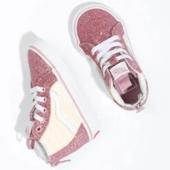 VANS Infant/Toddler Girls' Sk8-Hi Zip Sneakers -Activewear Of Kid Shop 2082377 607 alt3