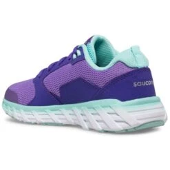 SAUCONY Girls' Wind 2.0 Running Shoes -Activewear Of Kid Shop 2082408 501 alt2